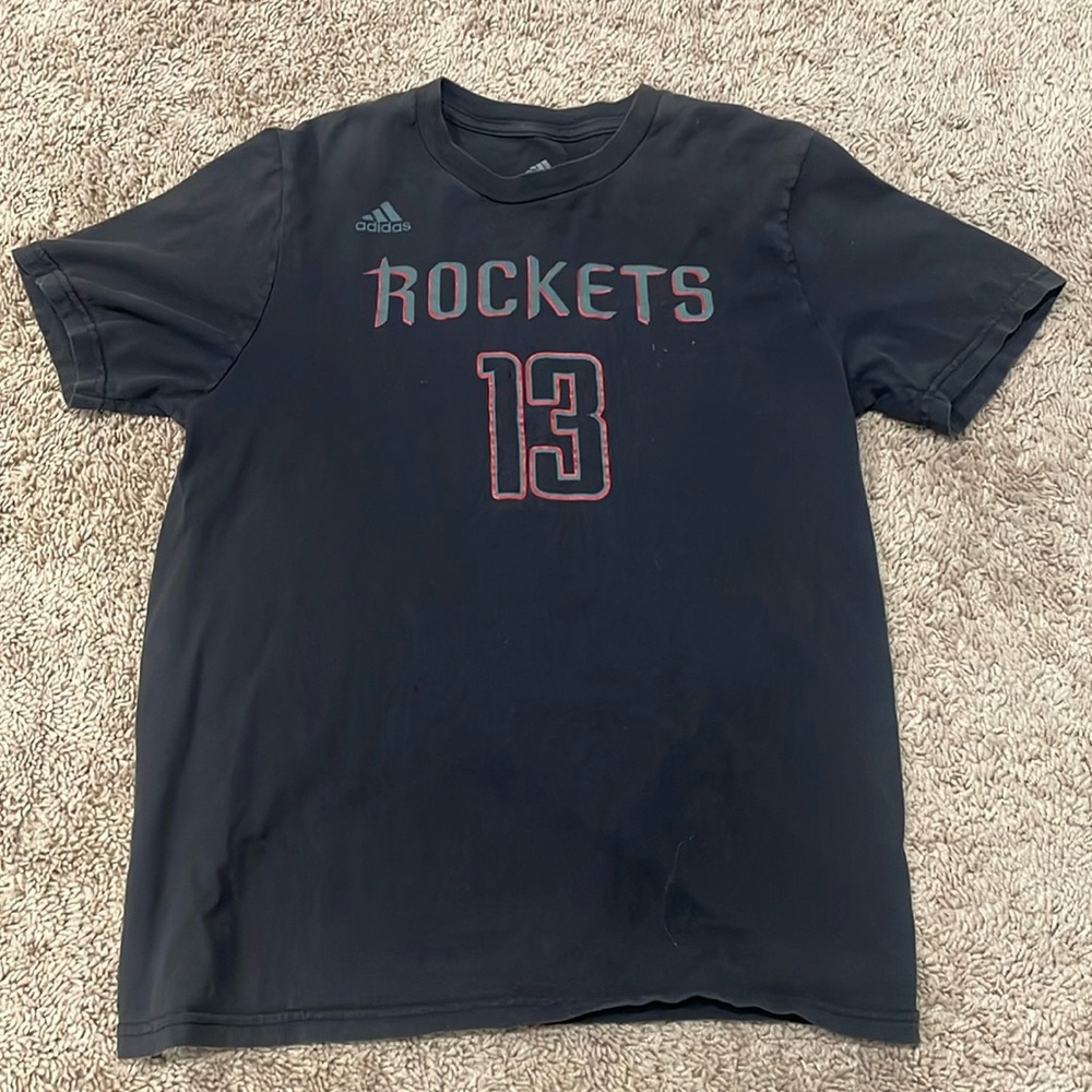 Adidas Boys Black T-Shirt Size YL